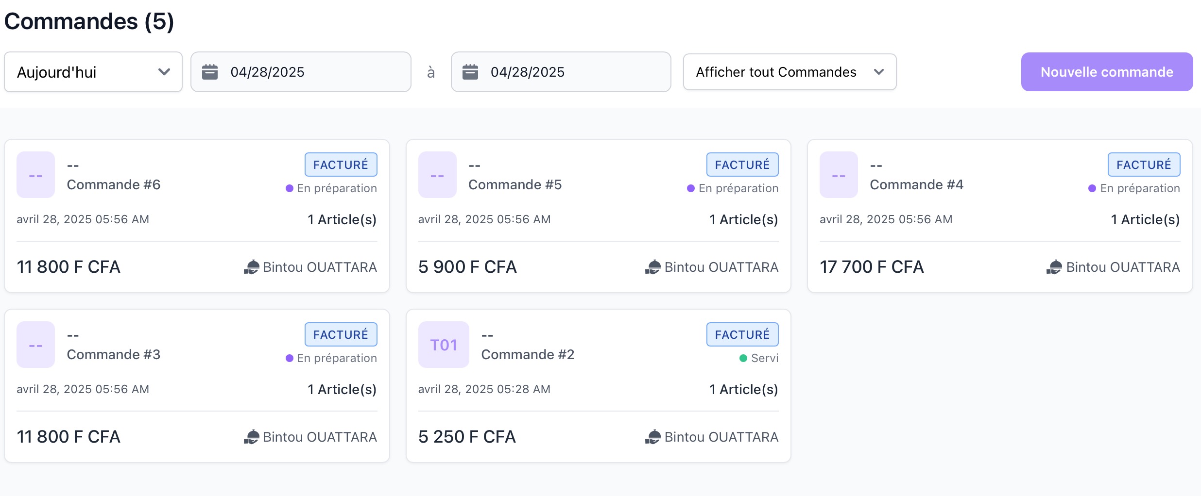 order management